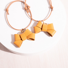 画像をギャラリービューアに読み込む, リボン(キャメル)