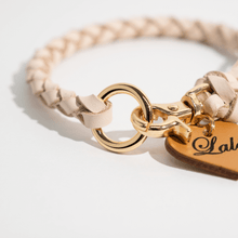 画像をギャラリービューアに読み込む, 組み編みカラー(ヌメ)