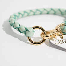 画像をギャラリービューアに読み込む, 組み編みカラー(ミントグリーン)