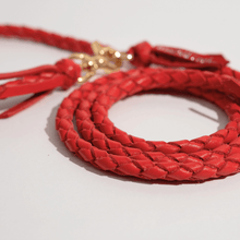 画像をギャラリービューアに読み込む, 組み編みリード(赤)