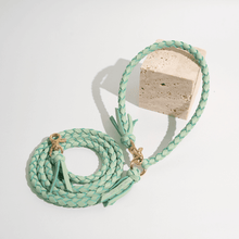 画像をギャラリービューアに読み込む, 組み編みリード(ミントグリーン)