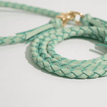 画像をギャラリービューアに読み込む, 組み編みリード(ミントグリーン)