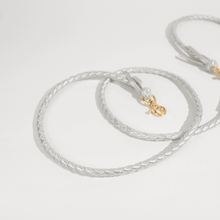 画像をギャラリービューアに読み込む, 組み編みリード(シルバー)