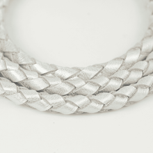 画像をギャラリービューアに読み込む, 組み編みリード(シルバー)