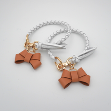 画像をギャラリービューアに読み込む, リボン(キャメル)