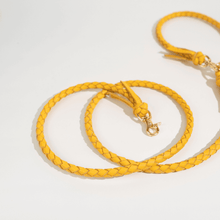 画像をギャラリービューアに読み込む, 組み編みリード(黄色)