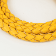 画像をギャラリービューアに読み込む, 組み編みリード(黄色)