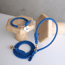 画像をギャラリービューアに読み込む, 組み編みリード(ロイヤルブルー)