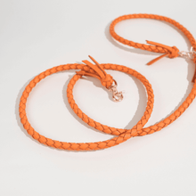 画像をギャラリービューアに読み込む, 組み編みリード(オレンジ)