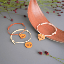 画像をギャラリービューアに読み込む, ネックレス(ヌメ)