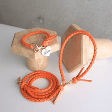 画像をギャラリービューアに読み込む, 組み編みリード(オレンジ)