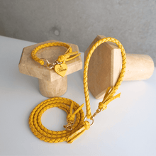 画像をギャラリービューアに読み込む, 組み編みリード(黄色)