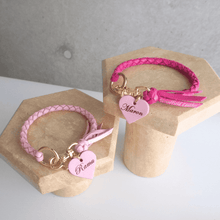 画像をギャラリービューアに読み込む, 組み編みカラー(ピンク)