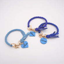 画像をギャラリービューアに読み込む, ネームチャーム(水色)