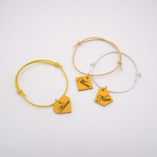 画像をギャラリービューアに読み込む, ネームチャーム(黄色)