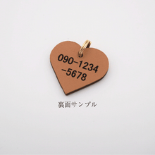 画像をギャラリービューアに読み込む, ネームチャーム(キャメル)