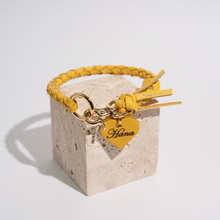 画像をギャラリービューアに読み込む, 組み編みカラー(黄色)