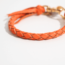 画像をギャラリービューアに読み込む, 組み編みカラー(オレンジ)