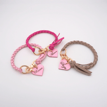 画像をギャラリービューアに読み込む, ネームチャーム(ピンク)