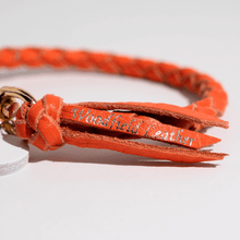 画像をギャラリービューアに読み込む, 組み編みカラー(オレンジ)