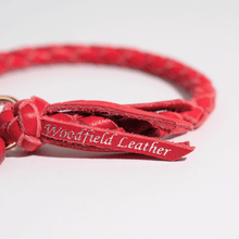 画像をギャラリービューアに読み込む, 組み編みカラー(赤)