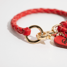 画像をギャラリービューアに読み込む, 組み編みカラー(赤)