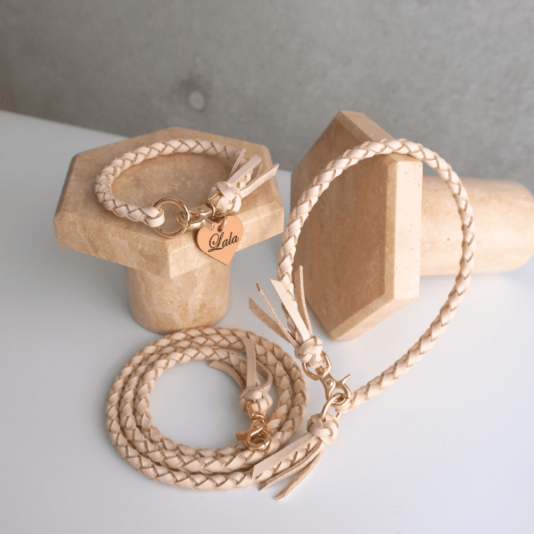 本革の犬用リード おしゃれで人気 可愛いおすすめレザー(ヌメ革/全17色