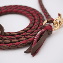 画像をギャラリービューアに読み込む, 組み編みリード(スローンクリムゾン)※季節限定
