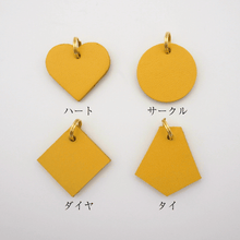 画像をギャラリービューアに読み込む, ネームチャーム(黄色)
